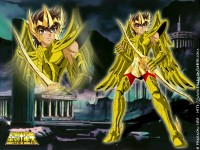 Seiya revêtu de l'armure du Sagittaire